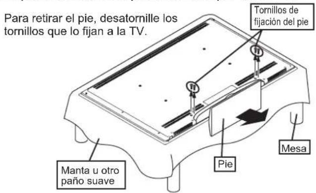 YAMAHA YTSV1100 - - Cuando utilisesolelaplacesoporte de montaje de la TV - 1