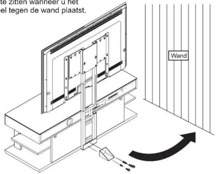 YAMAHA YTSV1100 - ■Wanner u de TV-montagebeugel + montageadapter gebruikt - 4