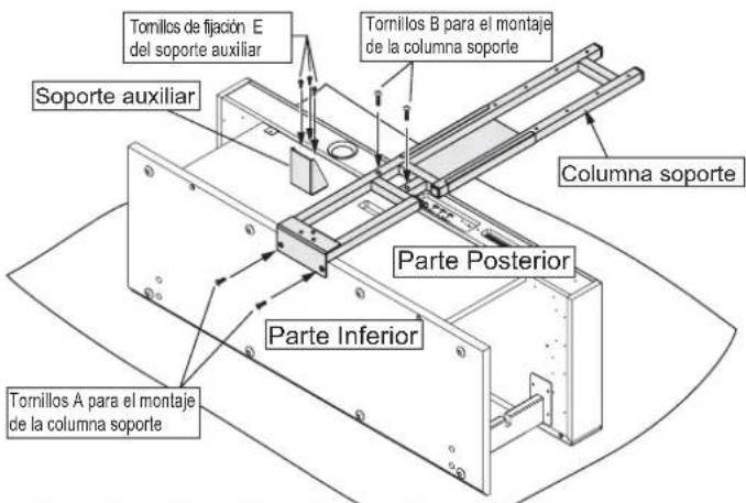 YAMAHA YTSV1100 - Método de Instalación Para completar la instalación nécessitará un destornillador Phillips. - 3