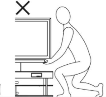 YAMAHA YTSV1100 - Positioning of your TV rack - 5