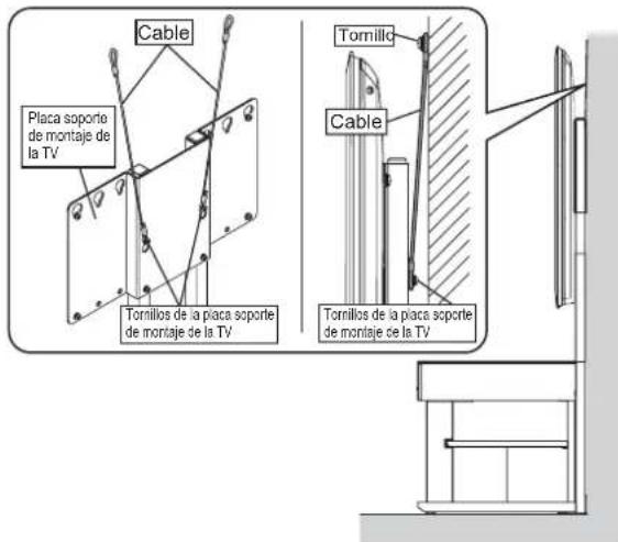 YAMAHA YTSV1100 - Cómo Colocar la Unidad de Manera que no Pueda Caerse - 1