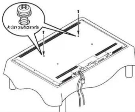 YAMAHA YTSV1100 - - Uso del solo supporto di montaggio del teilevisore - 6