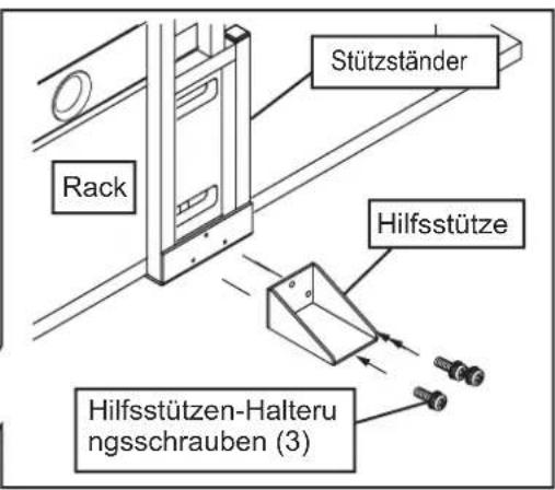 YAMAHA YTSV1100 - Verwendung der Hilfsstütze - 2