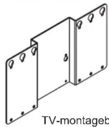 YAMAHA YTSV1100 - Afbeelding van de onderdelen - 2