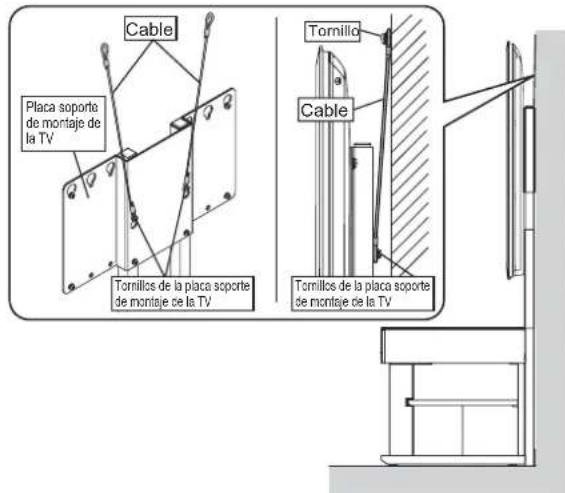 YAMAHA YTSV1100 - Cómo Colocar la Unidad de Manera que no Puede Caerse - 1