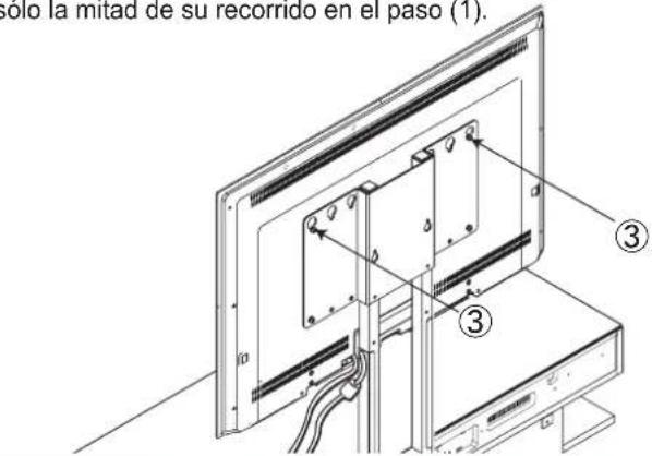 YAMAHA YTSV1100 - - Cuando utilisesolelaplacesoporte de montaje de la TV - 13