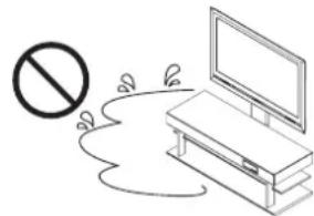 YAMAHA YTSV1100 - Positioning of your TV rack - 3
