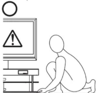 YAMAHA YTSV1100 - Positioning of your TV rack - 4