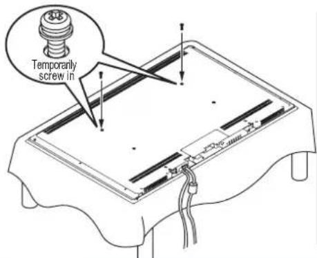 YAMAHA YTSV1100 - When using only the TV mounting bracket - 6