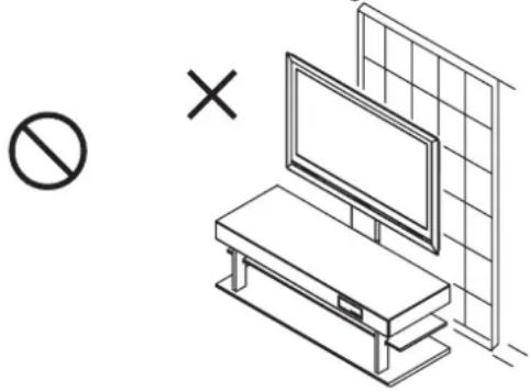 YAMAHA YTSV1100 - Aufstellung Ihres TV-Racks - 8