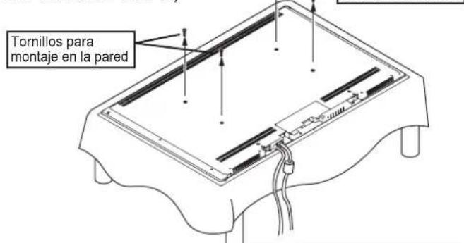 YAMAHA YTSV1100 - - Cuando utilisesolelaplacesoporte de montaje de la TV - 4