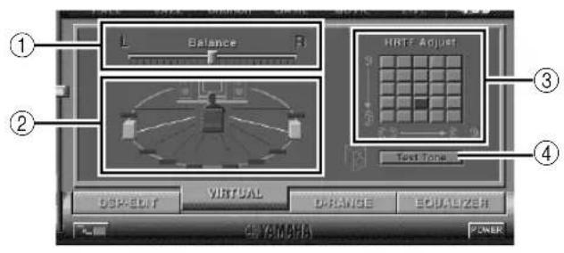 YAMAHA DPU50 - Ajuste del efecto Virtual 3D - 1