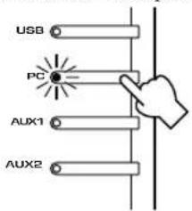 YAMAHA DPU50 - Sélectionnez une source d'entrée à l'aide des touches de sélection d'entrée. - 1