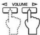 YAMAHA DPU50 - Quando il tono di prova viene emesso dall'altoparlante anteriore sinistro (S) o destro (D): Usate il tasto VOLUME sul telecomando per regolare il bilanciamento del volume tra gli altoparlanti anteriori sinistro e destro. - 1