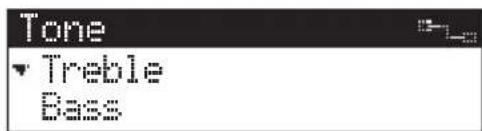 YAMAHA MCXC15 - Adjusting the tone - 5