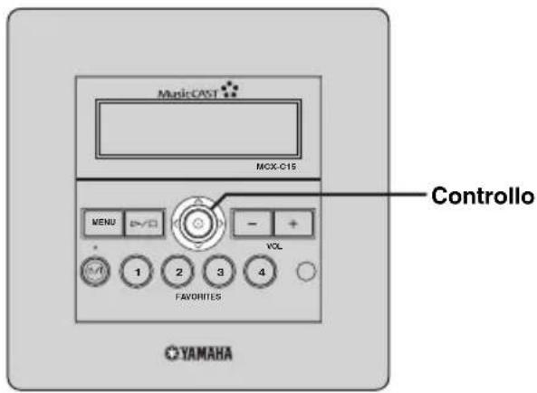YAMAHA MCXC15 - Uso del controllo del pannello anteriore - 1