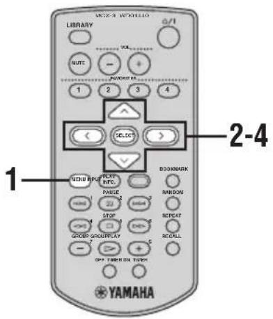 YAMAHA MCXC15 - Toonregeling - 1