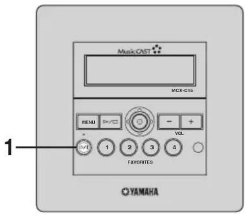 YAMAHA MCXC15 - The amplifier - 3