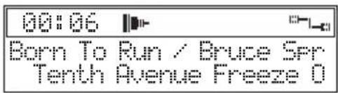 YAMAHA MCXC15 - Umschalten des Zeitanzeigemodus - 2