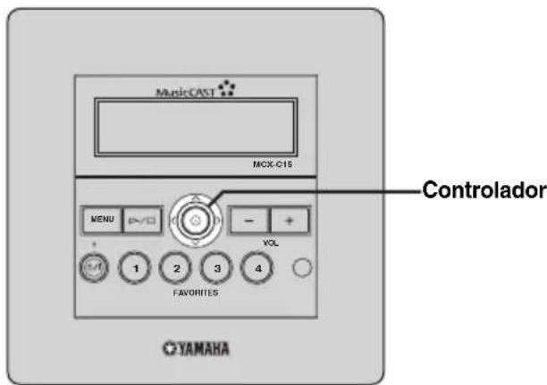 YAMAHA MCXC15 - Utilización del controlador del panel delantero - 1