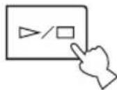 YAMAHA MCXC15 - To stop playback - 2