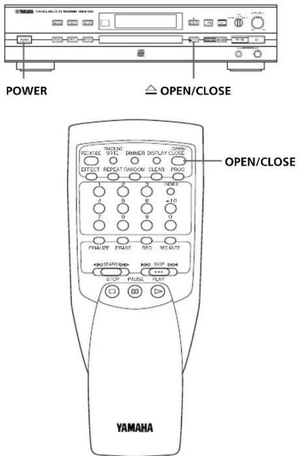 YAMAHA CDRS1000 - Important - 1