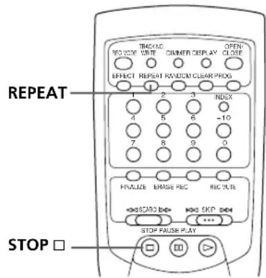 YAMAHA CDRS1000 - Répétition de la lecture - 1