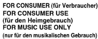 YAMAHA CDRHD1500 - ■ Discs, die für die Aufnahme auf diesem Gerät verwendet werden können - 3