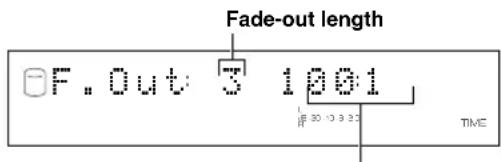 YAMAHA CDRHD1500 - Add Fade Out - 2