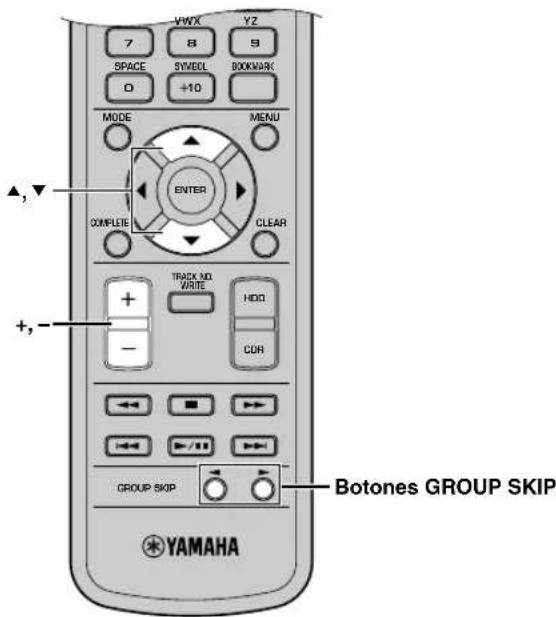 YAMAHA CDRHD1500 - ■ Selección de un disco de destino - 2