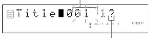 YAMAHA CDRHD1500 - Track Title - 1