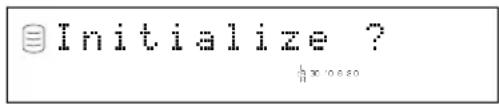 YAMAHA CDRHD1500 - ■ Reinizializzazione delle impostazioni (Initialize) - 2
