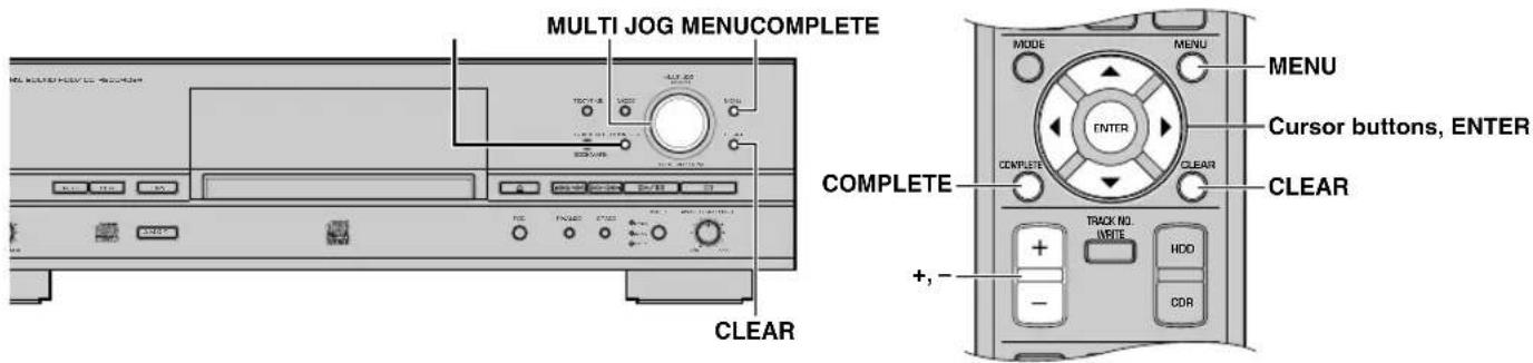 YAMAHA CDRHD1500 - EDITING DISCS - 1