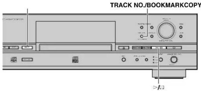 YAMAHA CDRHD1500 - ■ Copia di brani scelti su CD - 1