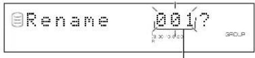 YAMAHA CDRHD1500 - Album Rename - 1