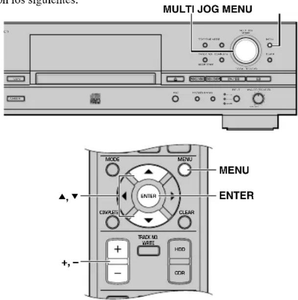 YAMAHA CDRHD1500 - Configuración de condiciones para grabación sincronizada - 1