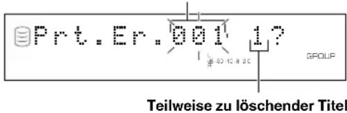 YAMAHA CDRHD1500 - Part Erase - 1