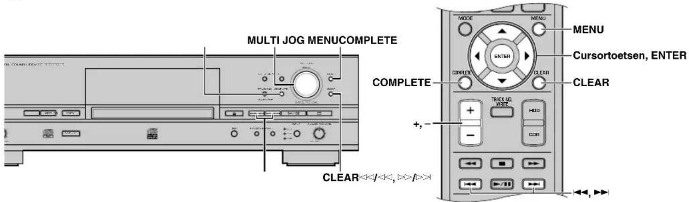YAMAHA CDRHD1500 - ALBUM BEWERKEN - 1