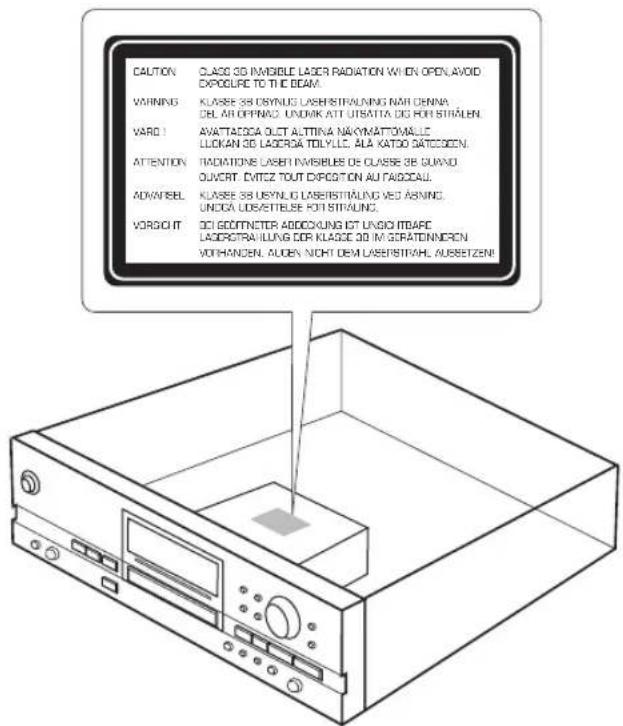 YAMAHA CDRHD1500 - ATTENTION - 2