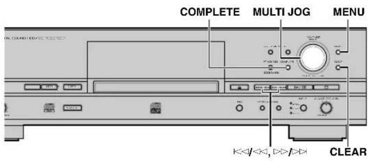 YAMAHA CDRHD1500 - MONTAGE D'ALBUMS - 1