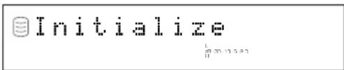 YAMAHA CDRHD1500 - ■ Reinizializzazione delle impostazioni (Initialize) - 1
