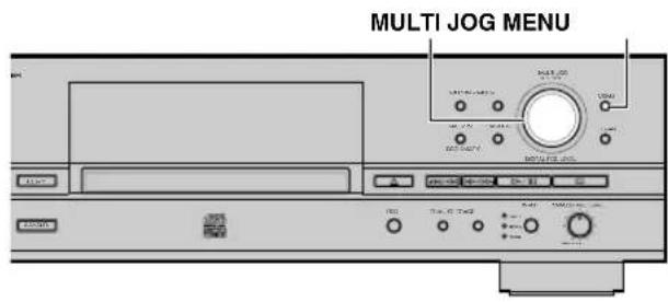YAMAHA CDRHD1500 - ■ Réglage du menu de copie de CDR - 1