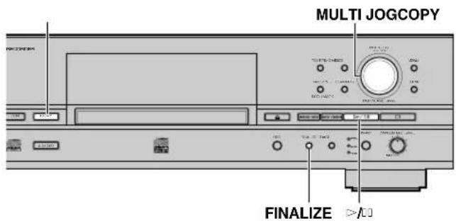 YAMAHA CDRHD1500 - ■ Copying all tracks in a group to a disc - 1