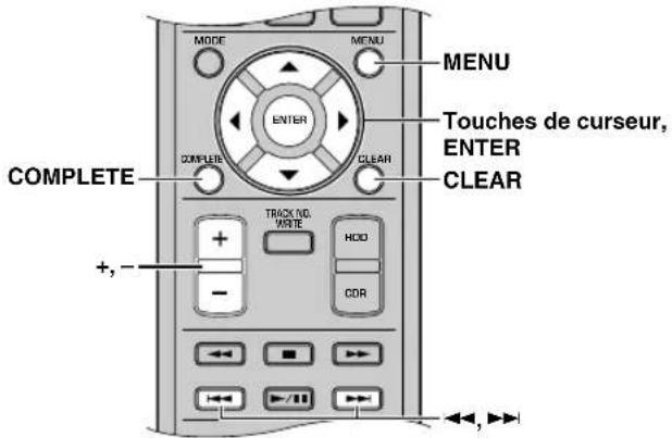 YAMAHA CDRHD1500 - MONTAGE D'ALBUMS - 2