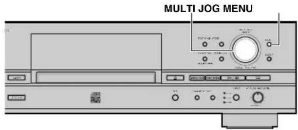 YAMAHA CDRHD1500 - ■ Ajuste del menú de copia del disco duro - 1