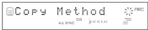 YAMAHA CDRHD1500 - Copy Method (metodo copia) - 1
