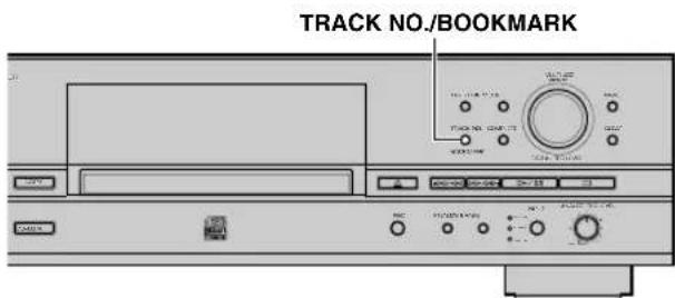 YAMAHA CDRHD1500 - ■ Einfügen von Titelmarkierungen während der Aufnahme (Manuelle Titelmarkierung) - 1