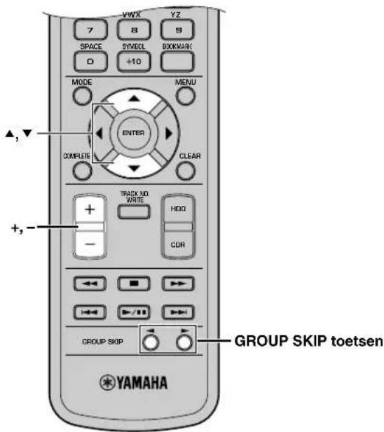 YAMAHA CDRHD1500 - ■ Selecteren van de doelschijf - 2