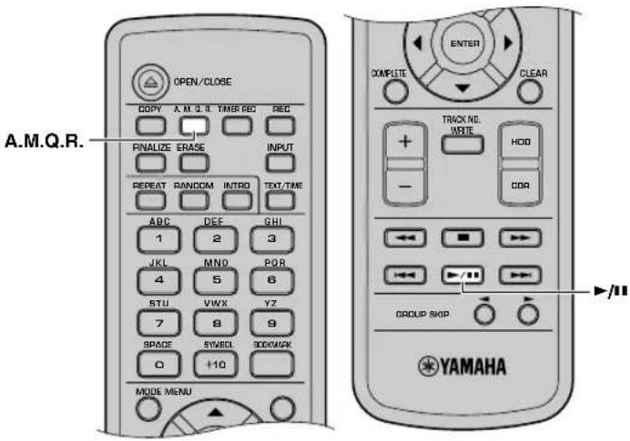 YAMAHA CDRHD1500 - Mémo - 1