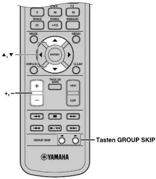 YAMAHA CDRHD1500 - ■ Wahl einer Ziel-Disc - 2